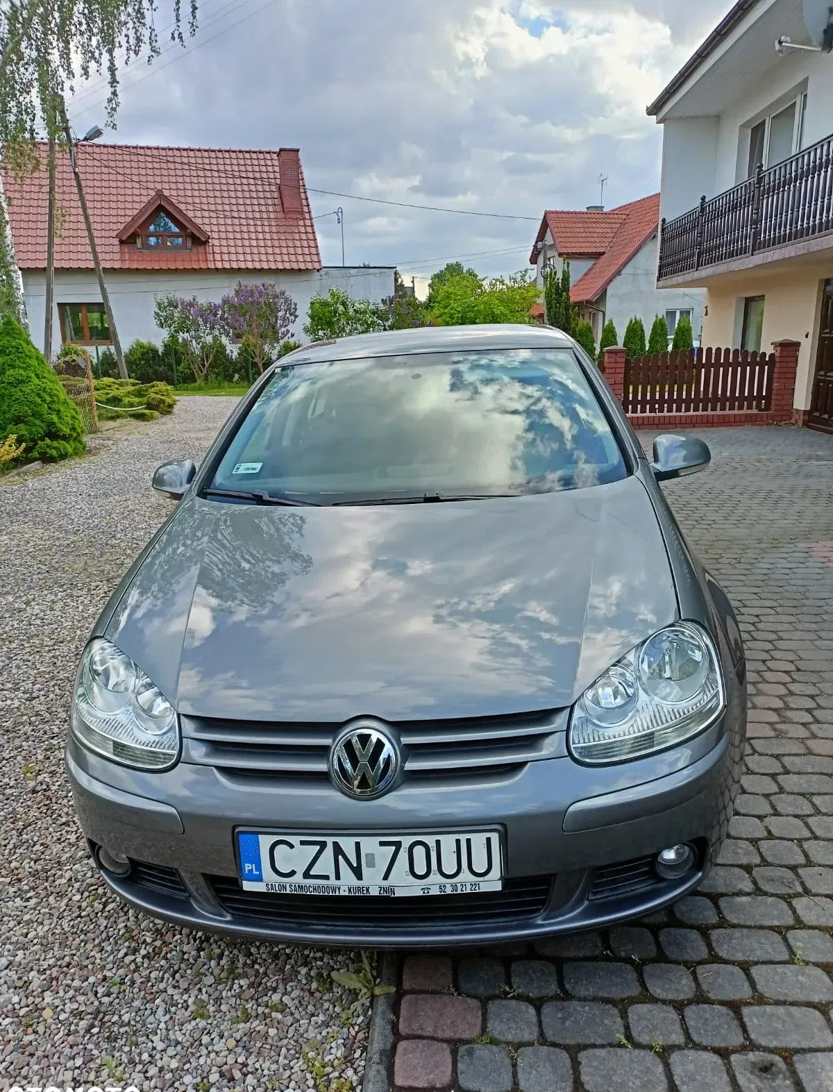 samochody osobowe Volkswagen Golf cena 16000 przebieg: 143000, rok produkcji 2007 z Żnin